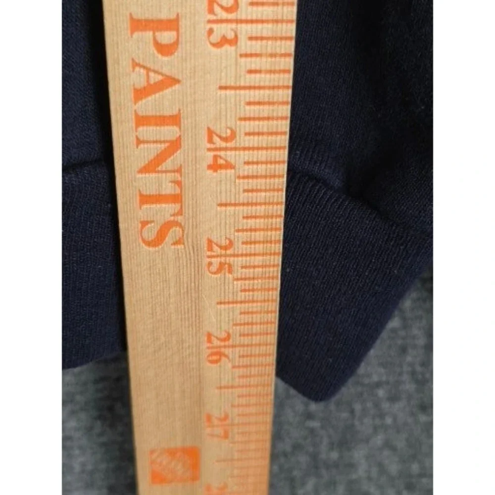 Vintage Tultex Maximum Sweats‎ Whatever Graphic Navy Blue Sweatshirt Mens Large
